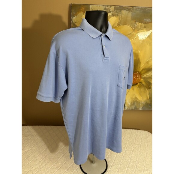 Lauren Ralph Lauren Light Blue Men’s Polo Front Pocket With Logo  Size Medium - Picture 6 of 13